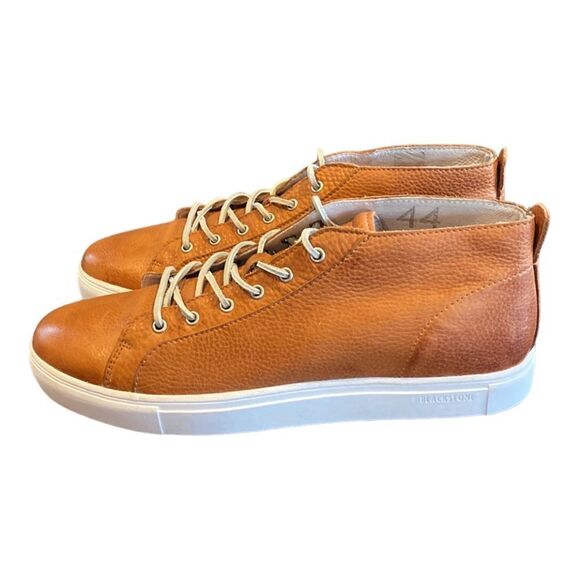 Blackstone Mid Top Sneaker in Ember Leather Size 11 - Picture 3 of 12